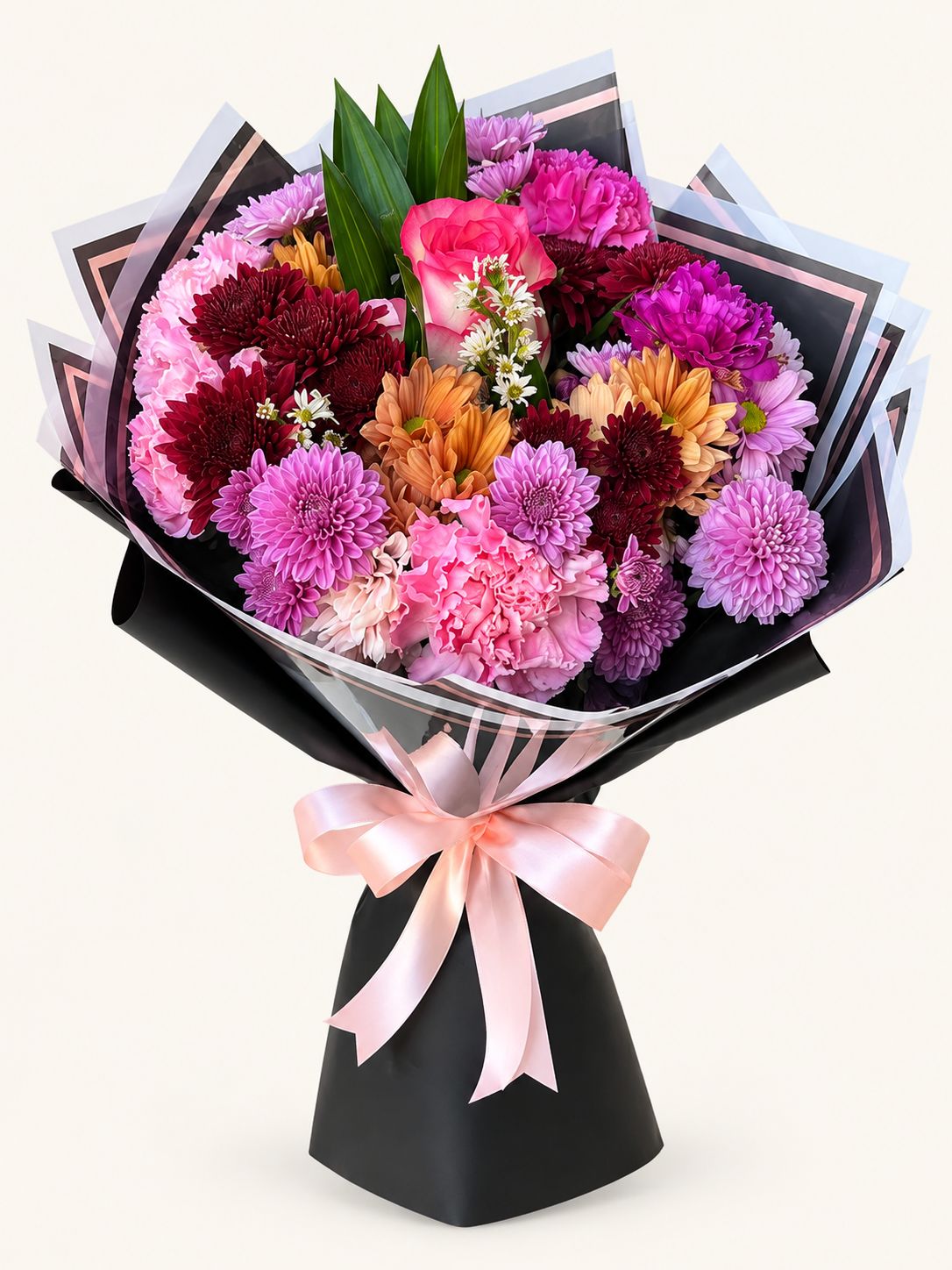 Love Explosion — Colorful Mixed Flower Bouquet