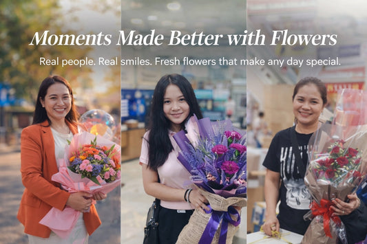 Moments Made Better with Flowers