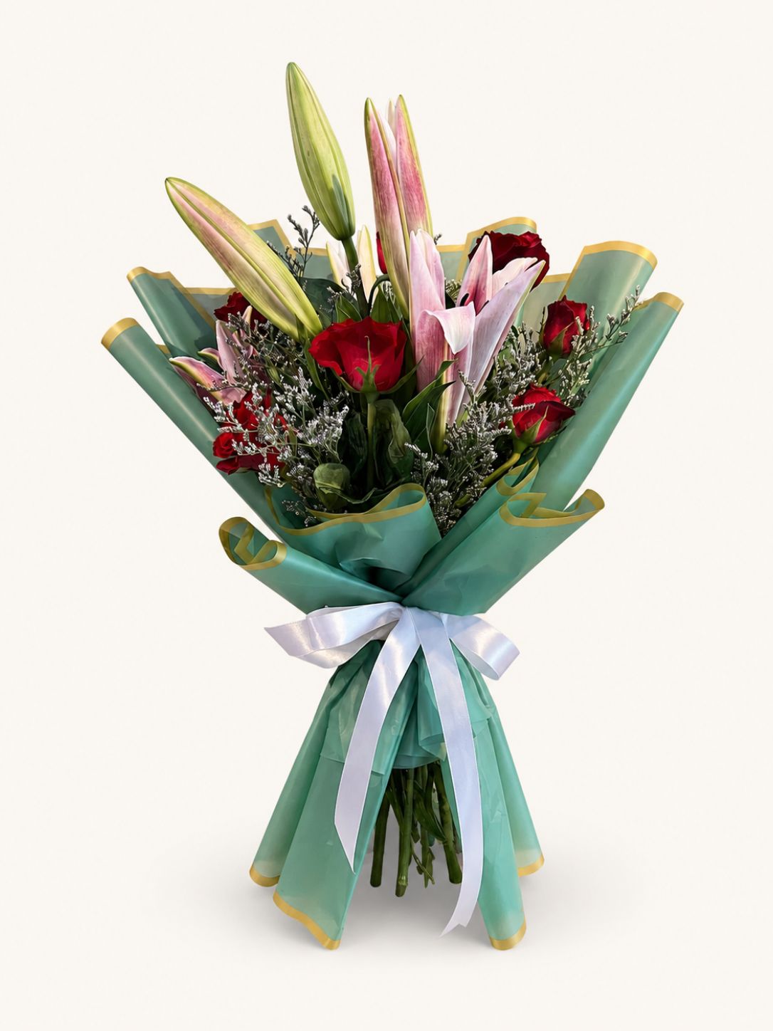 Bold Love — Anthurium and Gerbera Bouquet